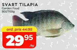 Matrix Butikerna Svart tilapia erbjuda