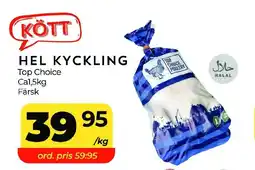 Matrix Butikerna Hel kyckling erbjuda