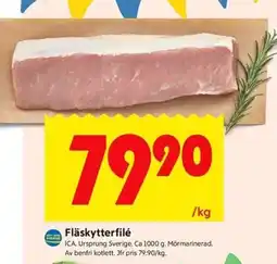 ICA Kvantum Fläskytterfilé erbjuda