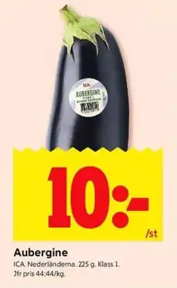 ICA Kvantum ICA Aubergine erbjuda