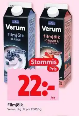 ICA Kvantum Filmjölk erbjuda