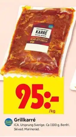 ICA Kvantum ICA Grillkarré erbjuda
