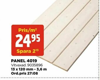 Jem&Fix Panel 4019 erbjuda