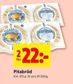ICA Kvantum ICA Pitabröd erbjuda