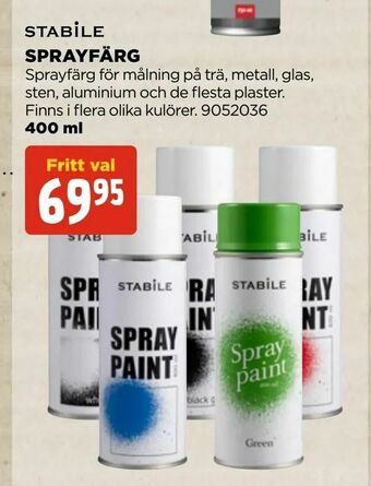 Jem&Fix Sprayfärg erbjuda
