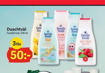 DollarStore Family Fresh Duschtvål erbjuda