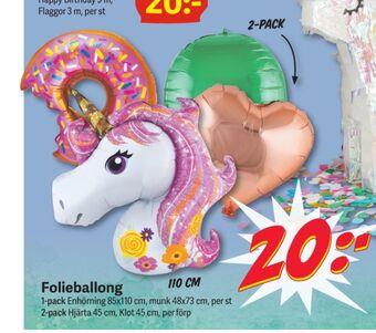 DollarStore Ballonger erbjuda