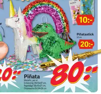 DollarStore Pinata erbjuda