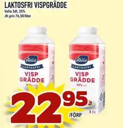 Din Mat LAKTOSFRI VISPGRÄDDE erbjuda
