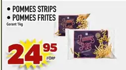 Din Mat • POMMES STRIPS POMMES FRITES erbjuda