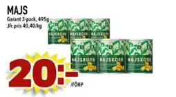Din Mat MAJS erbjuda