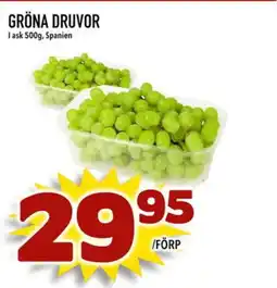 Din Mat GRÖNA DRUVOR erbjuda