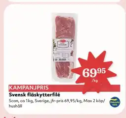 Hemköp Svensk fläskytterfilé erbjuda