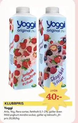 Hemköp Yoggi erbjuda