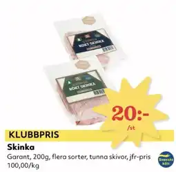 Hemköp Skinka erbjuda