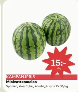 Hemköp Minivattenmelon erbjuda