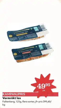 Hemköp Varmrökt lax erbjuda