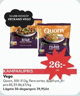 Hemköp Vego erbjuda