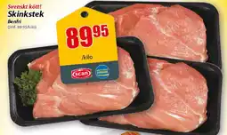 Svenskt kött! Skinkstek Benfri