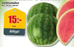 Extra Mjällby Stormarknad Vattenmelon erbjuda
