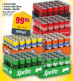 Extra Mjällby Stormarknad • Coca Cola Coca Cola Zero • Fanta • Sprite erbjuda