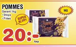 Nya Pulsen POMMES erbjuda
