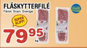 Nya Pulsen FLÄSKYTTERFILÉ erbjuda