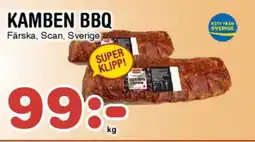 Nya Pulsen KAMBEN BBQ Färska, Scan, Sverige erbjuda