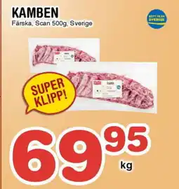 Nya Pulsen KAMBEN Färska, Scan , Sverige erbjuda