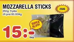 Nya Pulsen MOZZARELLA STICKS erbjuda