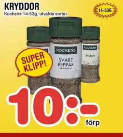 Nya Pulsen KRYDDOR erbjuda