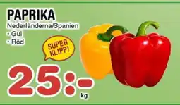 Nya Pulsen PAPRIKA erbjuda