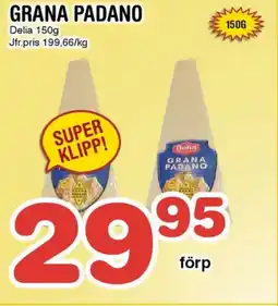 Nya Pulsen GRANA PADANO erbjuda