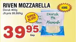 Nya Pulsen RIVEN MOZZARELLA erbjuda