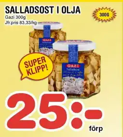 Nya Pulsen SALLADSOST I OLJA erbjuda