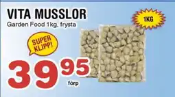 Nya Pulsen VITA MUSSLOR erbjuda