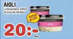 Nya Pulsen AIOLI erbjuda