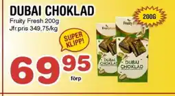 Nya Pulsen DUBAI CHOKLAD erbjuda
