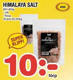Nya Pulsen HIMALAYA SALT erbjuda