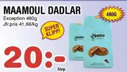 Nya Pulsen MAAMOUL DADLAR erbjuda
