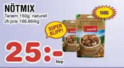 Nya Pulsen NÖTMIX erbjuda