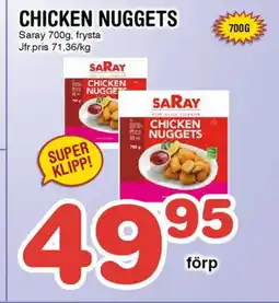 Nya Pulsen CHICKEN NUGGETS erbjuda