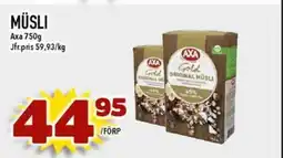 Nya Pulsen MÜSLI erbjuda