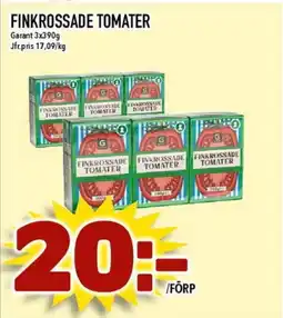 Nya Pulsen FINKROSSADE TOMATER erbjuda