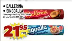 Nya Pulsen • BALLERINA •SINGOALLA erbjuda