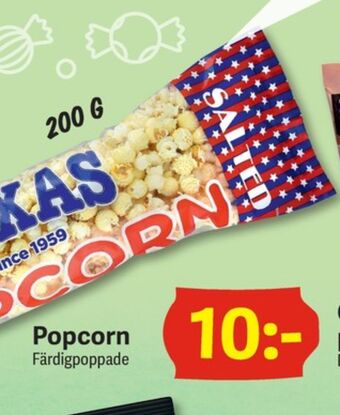 DollarStore Popcorn erbjuda