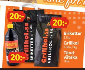 DollarStore Grillkol.se Grillkol/briketter erbjuda