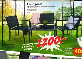 DollarStore Utemöbler erbjuda