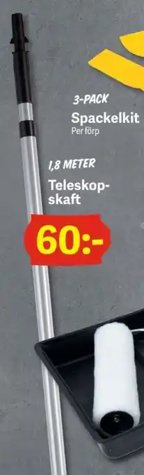 Teleskopskaft