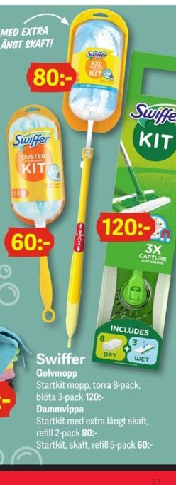 DollarStore Swiffer Mopp erbjuda